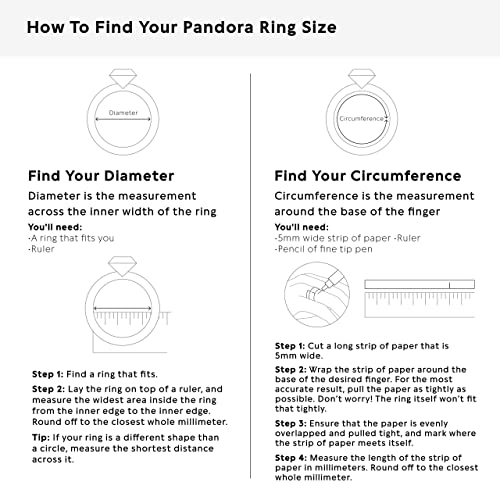 PANDORA Square Sparkle Halo Ring - Stunning Sophisticated Ring - Sterling Silver Ring for Women - Layering or Stackable Ring - Sterling Silver with Clear Cubic Zirconia - Size 5