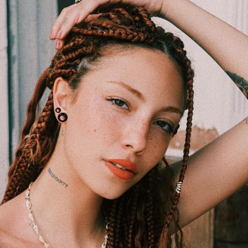 20Pcs Silicone Ear Gauges 2G-25mm Flexible Ear Tunnels Gauges Soft Expander Stretching Ear Plugs Tunnels Black Earring Piercings Jewelry for Men Women - color: Thick Black Silicone