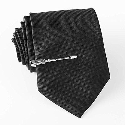 HAWSON 2 inch Tie Clip for Men-Novelty Sport Necktie Bar Clip,Tie Pin,Special Interesting Gift for Men - style: Screwdriver