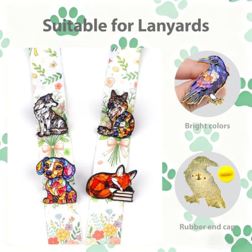 4/6/9/10/12/16/20PCS Cute Enamel Pins Bulk Set, Art Aesthetic Lapel Brooches, Humorous Quote Pins for Backpacks Jackets Hats Bags, Novelty Cool Badges for Women, Men, Teens, Kids - style: 12pcs Animal