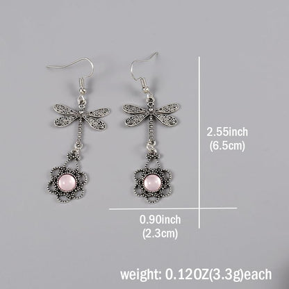 Retro Exaggerated Drop Earrings Personality Vintage Carved Dangle Earrings Daily Accessories Party Valentine's Day Jewelry Gifts for Women - style: Retro Style 12