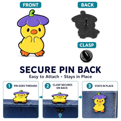 Cute Enamel Pin Sets for Backpacks and Jackets - color: JH-167