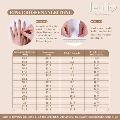 Jeulia Womens Wide Eternity Ring Wedding Band, Milgrain Round Cut 18k White Gold Plated Eternity Band Ring Romantic Birthday Anniversary Jewelry with Gift Box - color: Rose Gold