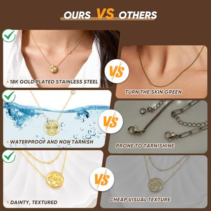 KSF Gold Lariat Necklace for Women Y Shaped Layered CZ Drop Chain | Y shaped necklace; Layered CZ detail; Long lariat style; Gift for her - color: Gold-14