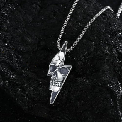 Skull Necklace for Men Women Gothic Skull Necklace for Men Women - style: Skull necklace#3
