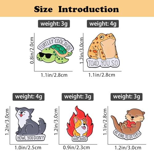 5Pcs Cute Coffee Cat Sloth Enamel Pin Set Cartoon Animal Coffee Cup Brooch Badges, Funny Lapel Pins for Backpacks, Jackets, Bags, Coffee Lover Gift - color: JH-066
