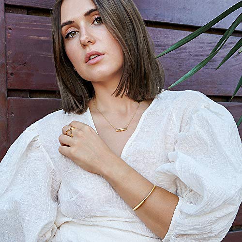 14K Gold Criss Cross Ring for Women, Rose Gold Plated X Ring, Dainty Non-Tarnish Infinity Silver Ring, Cute Daily Fashion Jewelry, Size 6,7,8,9,10