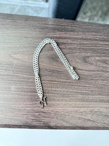 Stainless Steel Initial A-Z Necklace for Men Women,Cuban Chain,Titanium Steel Initial Letter Pendant Charm Necklaces Accessories Jewelry for Woman Man,21 Inch Chain - color: N