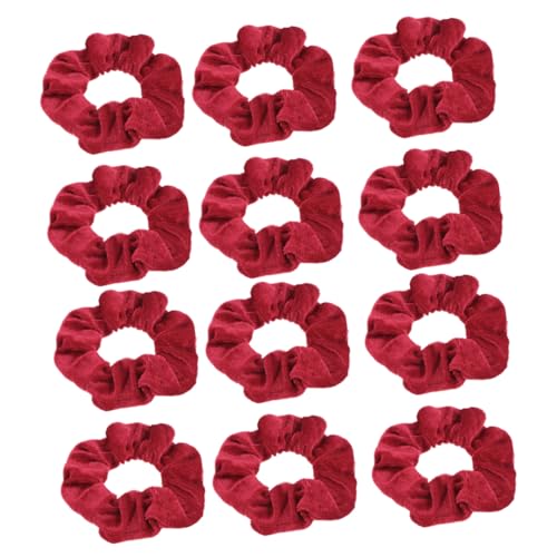 Ipetboom Unique Christmas Hair Ties 12 Pieces Elastic Hair Bands for Women Girls Ponytail Holders Fashion Hair Accessory Set