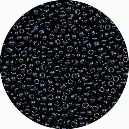 Legefo 4mm Glass Seed Beads Bulk, Black 6/0 Small Mini Pony Seed Beads, Tiny Round Craft Bead for Bracelet Necklace Wrist Jewelry Making Beading Weaving DIY Crafts Supplies, 1000pcs - color: Black