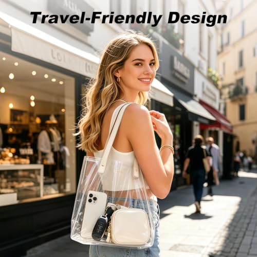 Travel Jewelry Case,2-Layer Jewelry Organizer,Gifts for Women Bride,travel jewelry box,travel jewelry pouch for Rings Earrings Necklaces Bracelets - Cream White