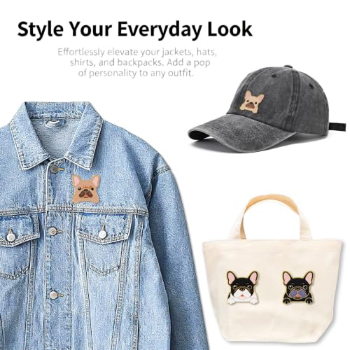 2/4/5/20pcs Funny Enamel Pins Bulk - Aesthetic Hard Enamel Lapel Pins Set, Art Brooches for Backpacks, Jackets, Hats, Bags, Lanyards, Cute Animal Pins for Adults, Kids, Women, Men - style: 4pcs Dog