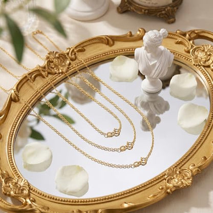 MONA MILANI Gold Necklaces for Women 14K Gold Chain for Women Gold Cable Chain Necklace for Womens Clean Modern and A Little Unexpected Cable Chain for Men Necklaces 14/16/18/20/22/24/26in - size: 26in, style: 1.3mm