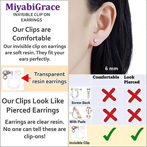 Women's Twisted Invisible Hoop Clip On Earrings Gold Silver Textured Comfortable Non Pierced Earrings - color: Textured Gold