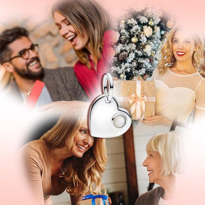 Birthstone Charm, Heart Charm Pendant Dangle with CZ, for Anniversary Birthday Mothers Valentines Day Christmas Graduation, for Yourself Family Mom Friend Girlfriend Sister Grandma - style: Jun.