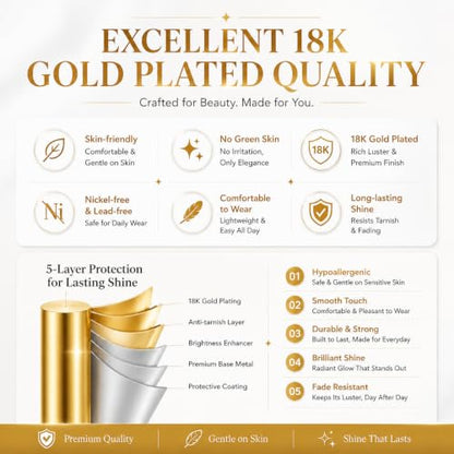 18k Gold Plated 925 Sterling Silver Chain Necklace for Women,3.0mm Thin Sturdy Paperclip Chain, Layering Necklace Tarnish Resistant Dainty Jewelry Gift 18/20/22/24/26 Inch - color: Gold, size: 26 Inch