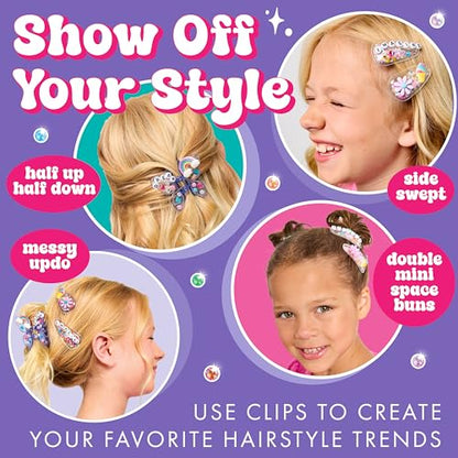 Creativity for Kids Chic Boutique Hair Clips: Create 6 DIY Hair Clips, Crafts and Birthday Gifts for Girls, Girls Toys for and Summer Activities for Kids (Ages 6+)