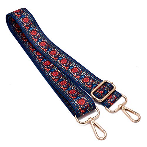 Wide Shoulder Strap Adjustable Replacement Belt Crossbody Canvas Bag Handbag - color: Dandelion, size: EXTRA LONG:66.9"(170cm)Wide:1.4"(3.5cm)