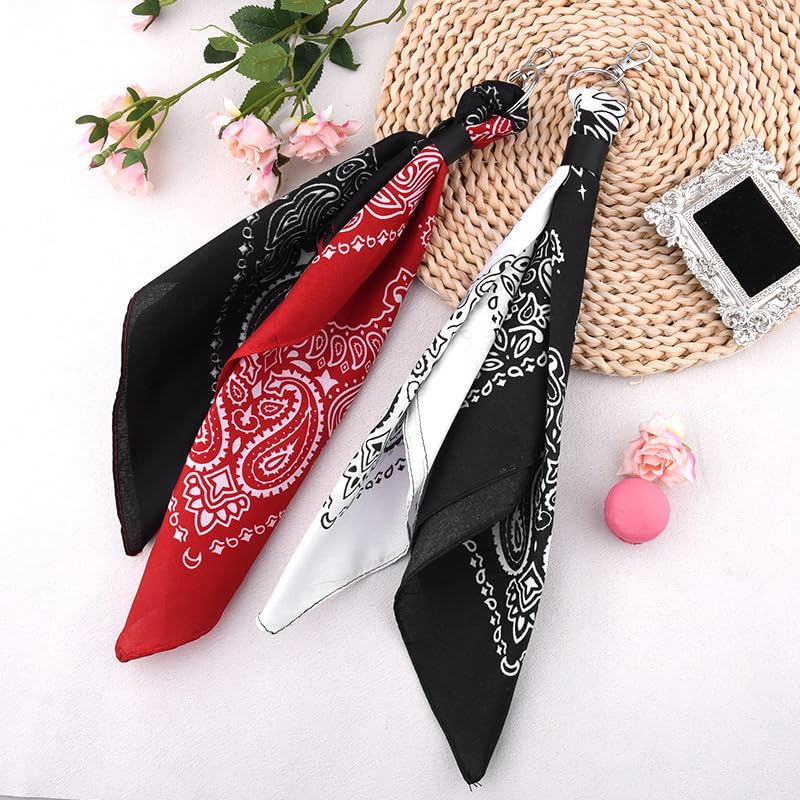 Goth Pants Chain Charms for Women Men Punk Layered Jean Chains Gothic Y2k Pocket Chain for Women Hip Hop Waist Chains - color: Black White Red