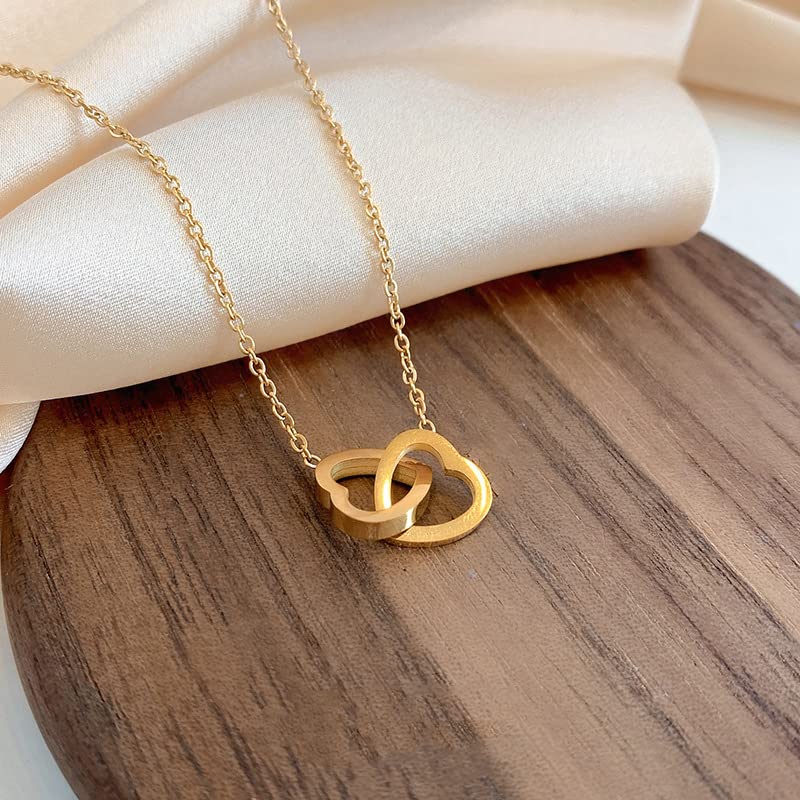Baydurcan Friendship Anchor Compass Necklace Good Luck Elephant Pendant Chain Necklace with Message Card Gift Card - style: Sister-Double ring