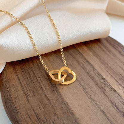 Baydurcan Friendship Anchor Compass Necklace Good Luck Elephant Pendant Chain Necklace with Message Card Gift Card - style: Sister-Double ring