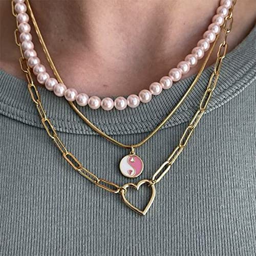 Elecrelive 60Pcs Light Gold Linking Rings Heart Rhombus Hollow Frame Charm | Heart Rhombus Oval Connector Charms Earring Findings Open Bezels for Earrings Bracelet Necklace Macrame Making - color: Light Gold 10 Styles