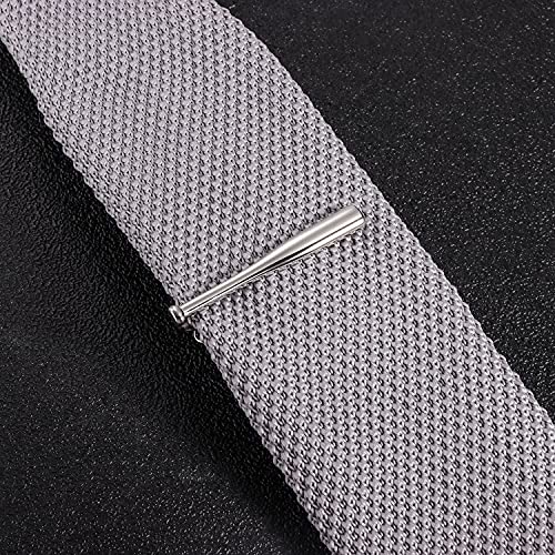 HAWSON 2 inch Tie Clip for Men-Novelty Sport Necktie Bar Clip,Tie Pin,Special Interesting Gift for Men - style: Baseball pole