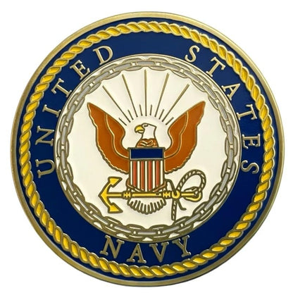 US Armed Forces Lapel Pin Set, Army Navy Marines Air Force Coast Guard, 5Pc