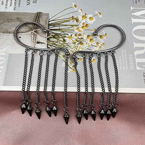 Ear Cuffs Earrings for Women Non Piercing,Long Tassel Ear Wrap Earrings Ear Cuff Droping Chain Earrings jewelry - color: C:Bullet B