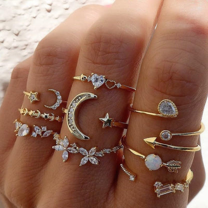 46Pcs Gold Jewelry Set for Women with 5 Necklace, 12 Bracelet, 5 Hoop Earrings, 15 Stud Earrings and 9 Rings Jewelry Set For Gifts for Women. - style: Silver Jewelry