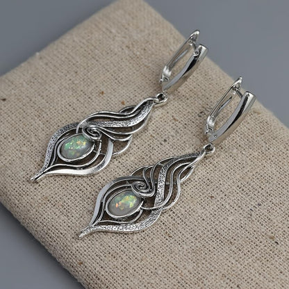 Retro Exaggerated Drop Earrings Personality Vintage Carved Dangle Earrings Daily Accessories Party Valentine's Day Jewelry Gifts for Women - style: Retro Style 10