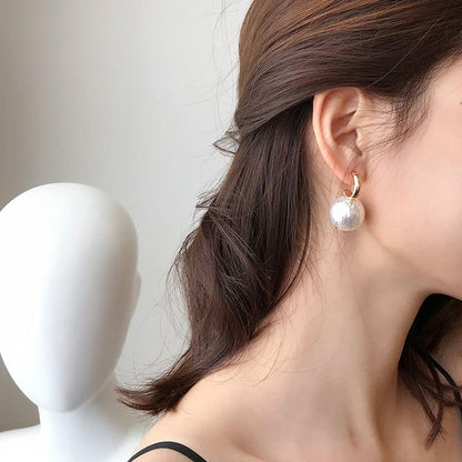 Retro Pearl Stud Drop Earrings Elegant Faux Pearl Stud Earrings For Women Exquisite Wedding Engagement Jewelry Gifts - style: Style 2