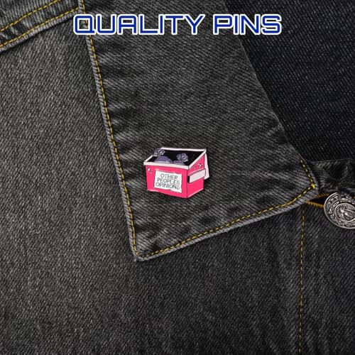 Enamel Pins, Cute Pins for Backpacks, Hat Pins, Novelty Brooch Pins, Backpack Pins, Lapel Pins for Men, Women, Girls, Boys. For Lanyard, Bags, Hats, Caps, Clothing - color: Other Opitions