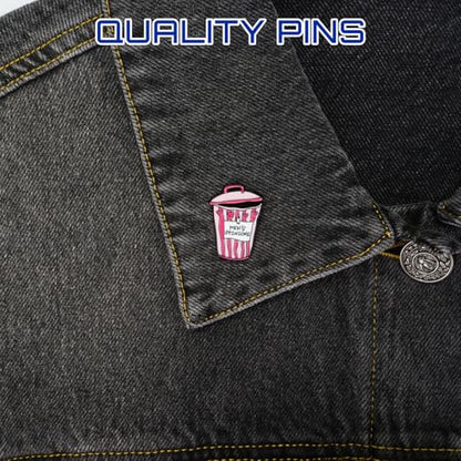 Enamel Pins, Cute Pins for Backpacks, Hat Pins, Novelty Brooch Pins, Backpack Pins, Lapel Pins for Men, Women, Girls, Boys. For Lanyard, Bags, Hats, Caps, Clothing - color: Men's Opinions