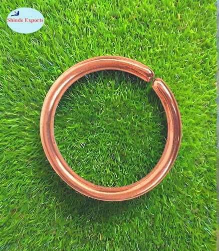 SHINDE EXPORTS pure copper bracelets cuf kada bangle for men and women - style: 100gms 2-12