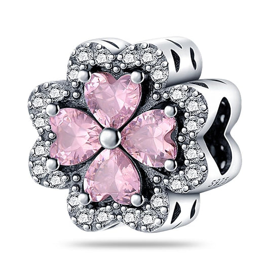 KUNSIR Charms Beads fits Pandora Charm bracelets for Woman 925 Sterling Silver Dangle Pendant Bead Jewelry Beads Gifts Happy Birthday Charms for Women Bracelet&Necklace - style: 8- Forever Love Heart