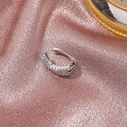 Claw Earrings 14K Gold Plated Cuff Earrings Hypoallergenic Wrap Ear Cuffs Earrings Half Hoop Stud Earrings Jewelry Gifts - color: S1