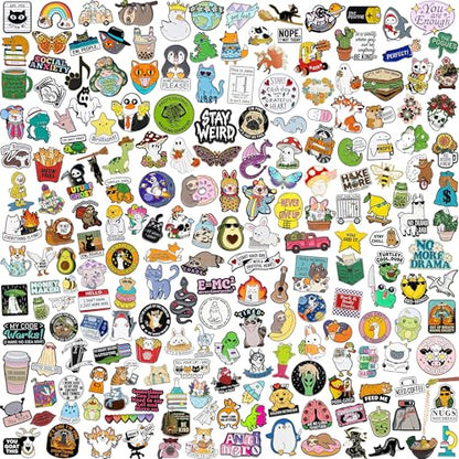 SINCCO 20/40/50 PCS Cute Enamel Pins Bulk, Funny Backpack Pins Aesthetic Lapel Badge Pins Set Assorted Enamel Brooch Pins for Backpacks, Hats, Bags, Landyards