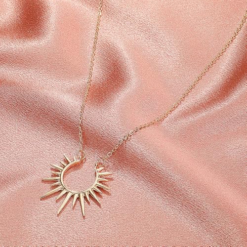 Layered Gold Necklace Set with Coin Pendant Boho Beaded Design Adjustable Chain Jewelry for Everyday Stacking Accessories - color: F