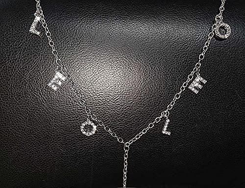 Women Sexy Rhinestone Waist Body Chain Crytal Sexy Letter Pendant Belly Waist Chain T-string Thong Body Jewelry - color: Leo Letter
