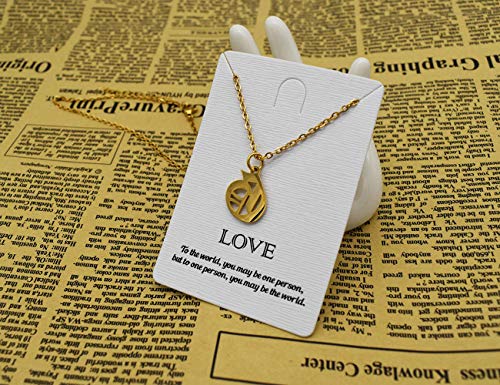 Women's Old English Initial Necklace 18K Gold Plated Stainless Steel Letter Pendant Gift - style: S