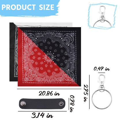 Goth Pants Chain Charms for Women Men Punk Layered Jean Chains Gothic Y2k Pocket Chain for Women Hip Hop Waist Chains - color: Black White Red