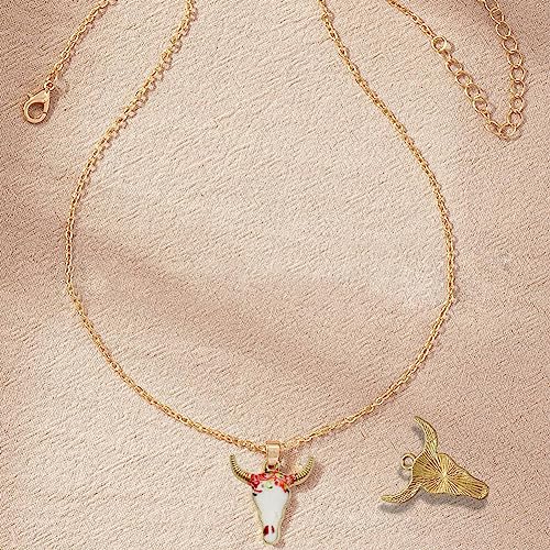 Cow Gold Plated Enamel Pendants Metal Animals Charms Pendant for Earrings DIY Jewelry Making Necklace Bracelet Keychain Craft Findings - color: B