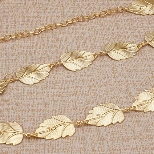 Metal Waist Chain Body Jewelry Link Belt for Women Girls - color: Gold 2, size: S: 35.4 in (90 cm)