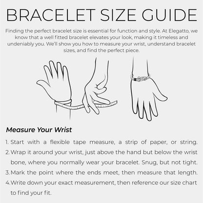 Elegatto Elagio Premium Braided Leather Bracelet for Men | Full-Grain Braided Leather with Sterling Silver Polished Stainless Steel Clasp | Men’s Designer Bracelets - color: Black Silver, size: Small