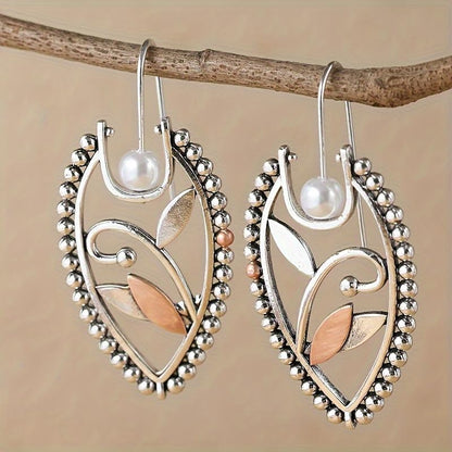 Retro Exaggerated Drop Earrings Personality Vintage Carved Dangle Earrings Daily Accessories Party Valentine's Day Jewelry Gifts for Women - style: Retro Style 16