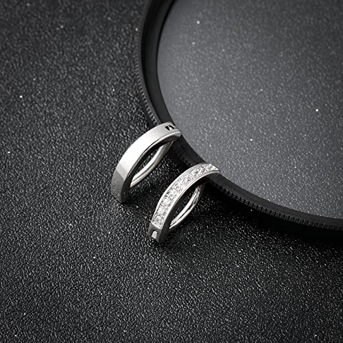 3-12 Pcs 14G Belly Button Rings Belly Rings for Women CZ Opal Navel Rings Belly Piercings Jewelry Belly Barbells Stainless Steel Body Belly Button Piercing Jewelry - color: Silver Clicker 2pcs