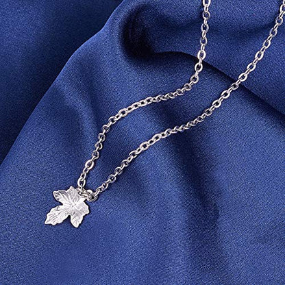 LiQunSweet 100 Pcs 316 Stainless Steel Maple Leaf Charms Small Metal Pendants with Loop for Jewellery Necklace Bracelet Earrings Making DIY Craftings - 15.5x11mm - color: Maple Charms_15.5mm