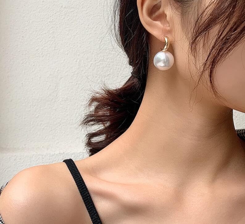 Retro Pearl Stud Drop Earrings Elegant Faux Pearl Stud Earrings For Women Exquisite Wedding Engagement Jewelry Gifts - style: Style 2