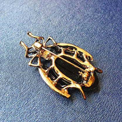 HETICA Animal Brooch for Women, Funny and Cute Flower Brooch Safety Pins Clothing Backpack Hat Decoration Enamel Pins Fashion Women Brooches and Pins Jewelry - style: Cricket